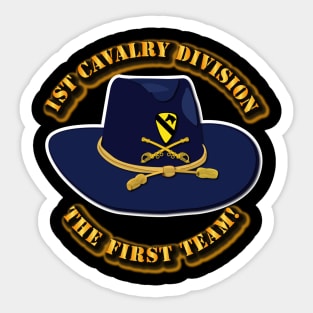 1st Cavalry Division - Cav Hat Sticker